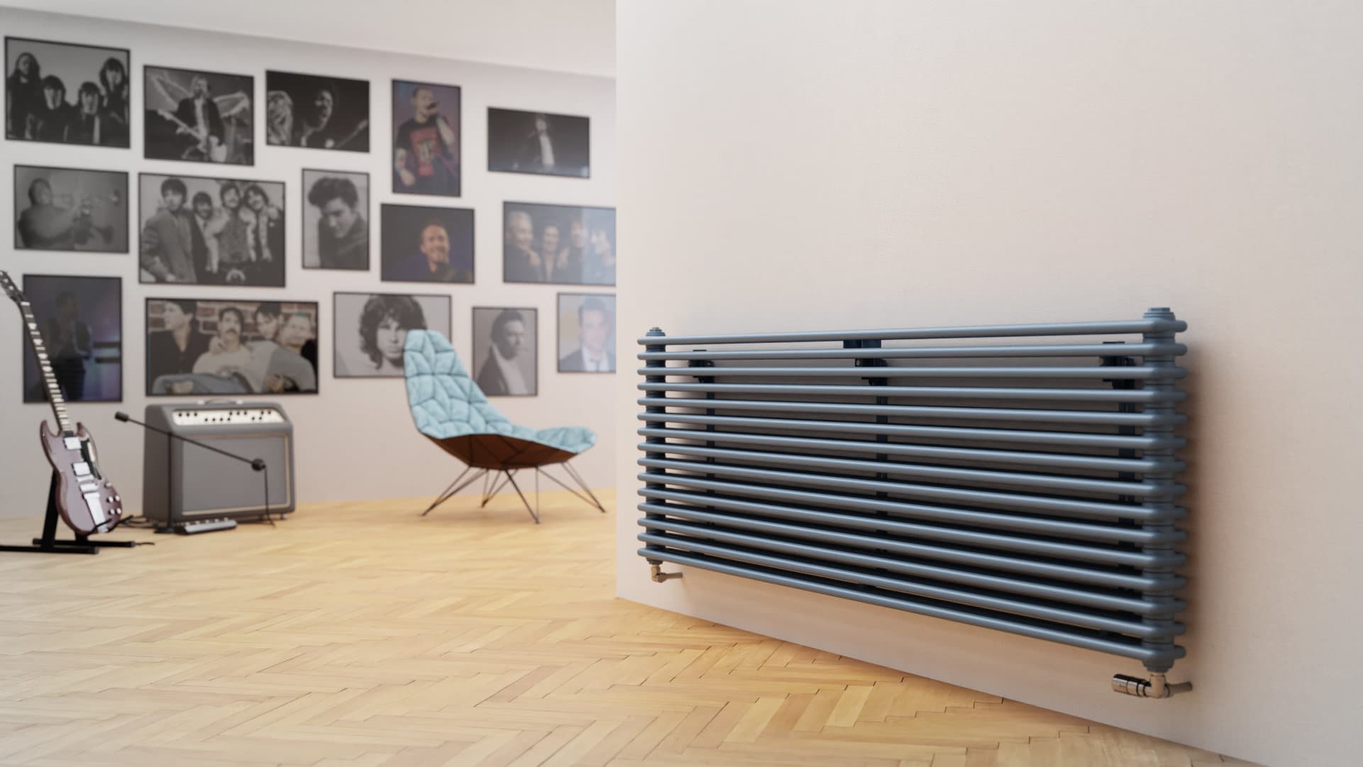 Horizontální článkový radiátor ISAN ATOL Horizontal