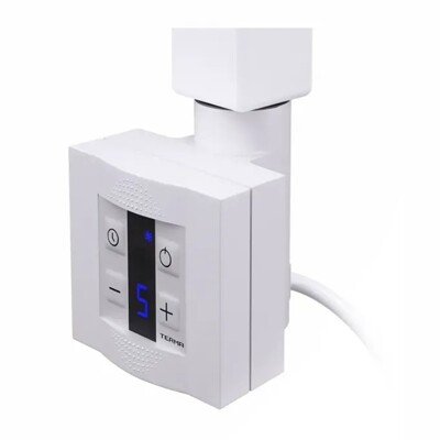 Elektrický regulátor TERMA KTX 4, bílý, kroucený kabel s vidlicí