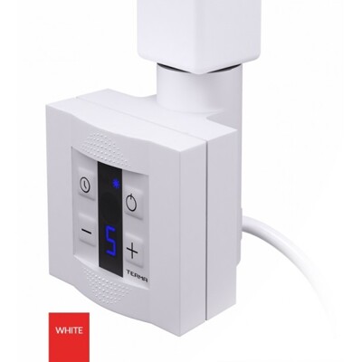 Elektrická topná tyč TERMA KTX 4, výkon 600 W, bílá, kroucený kabel