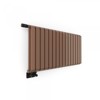 TERMA Warp Room designový radiátor (330 × 1565 mm, 972 W)