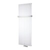 ISAN Melody Collom designový radiátor 1800 × 450 mm, barva bílá RAL 9016, připojení středové